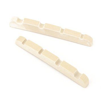 Нулевый порожок FENDER JAZZ BASS PRE-SLOTTED MICARTA STRING NUT SET WHITE