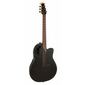 Електроакустична гітара Ovation TX Elite 1868TX Super Shallow Cutaway Black Textured