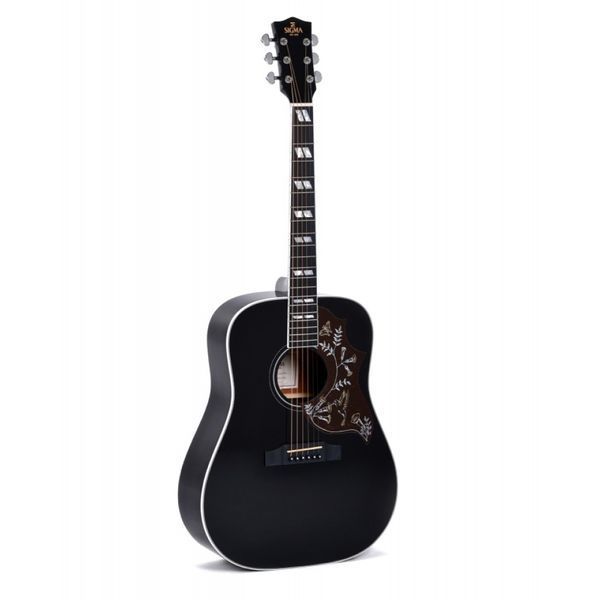 Акустическая гитара Sigma DM-SG5-BK (Fishman Sonitone) с чехлом