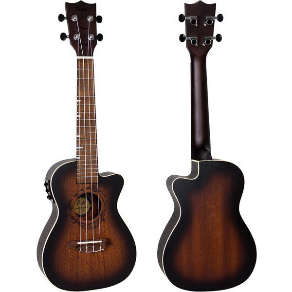 Электроакустическая укулеле Flight DUC380 CEQ Amber Concert