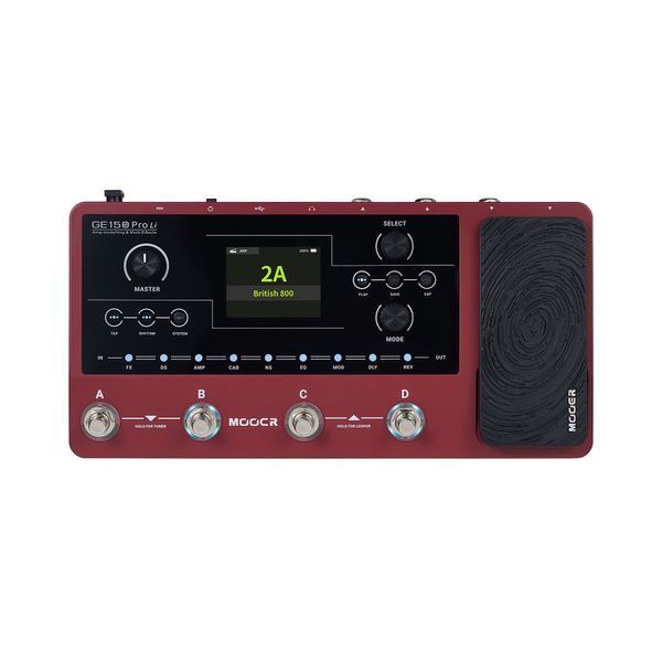 Гитарный процессор MOOER GE150 Pro Li