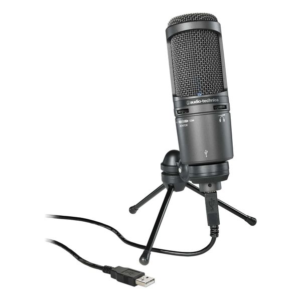 Мікрофон студійний AUDIO-TECHNICA AT2020USB+