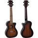 Электроакустическая укулеле Flight DUC380 CEQ Amber Concert - фото 2