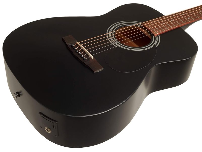 Електроакустична гітара CORT AF510E (Black Satin)