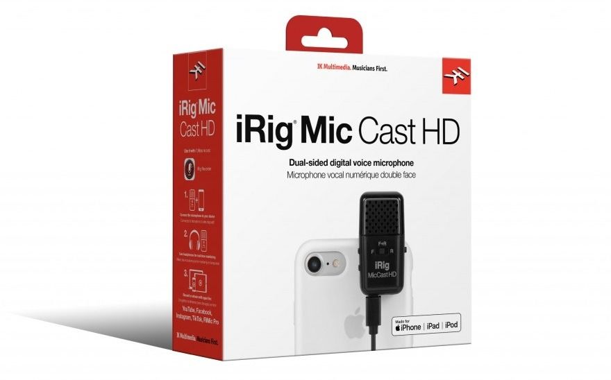 Мікрофони шнурові IK MULTIMEDIA iRig Mic Cast HD