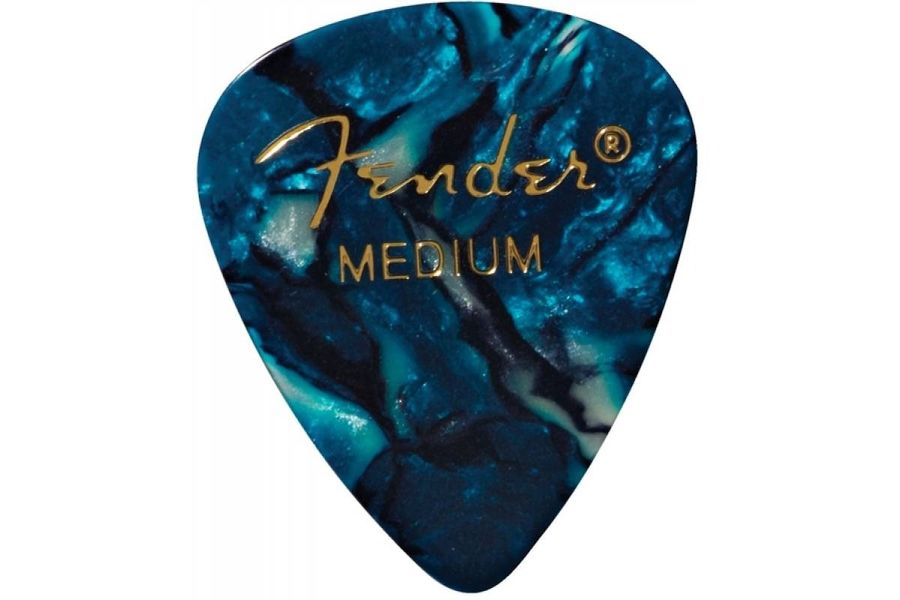 Медиатор Fender 351 Shape Premium Picks Ocean Turquoise Medium
