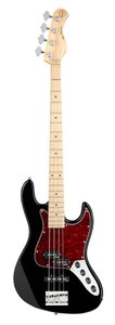 Бас-гитара SADOWSKY MetroExpress 21-Fret Hybrid P/J Bass, Maple, 4-String (Solid Black High Polish)