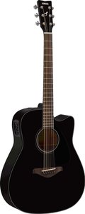 Електроакустична гітара YAMAHA FGX800C (Black)