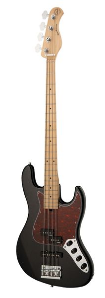 Бас-гітара SADOWSKY MetroExpress 21-Fret Hybrid P/J Bass, Maple, 4-String (Solid Black High Polish)