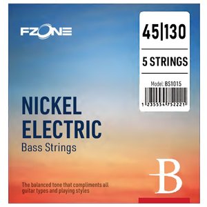 Струны для бас-гитары FZONE BS1015 Electric Bass Strings (45-130)