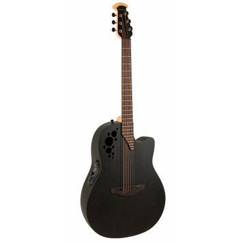 Електроакустична гітара Ovation TX Elite 2078TX Deep Contour Cutaway Black Textured