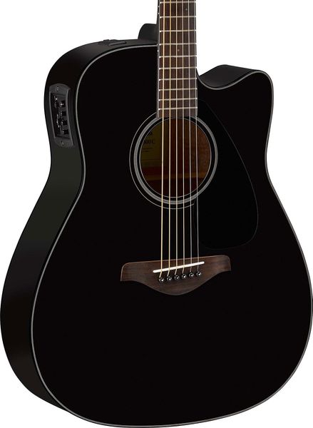 Електроакустична гітара YAMAHA FGX800C (Black)