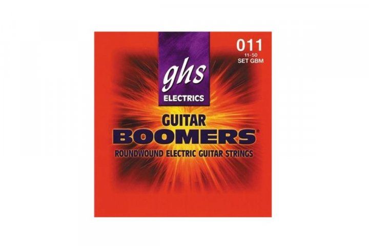 Струны для электрогитары GHS Strings GBM Guitar Boomers