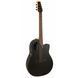 Электроакустическая гитара Ovation TX Elite 2078TX Deep Contour Cutaway Black Textured - фото 1