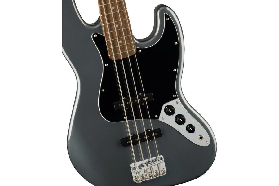 Бас-гитара Squier by Fender Affinity Series Jazz Bass LR Charcoal Frost Metallic