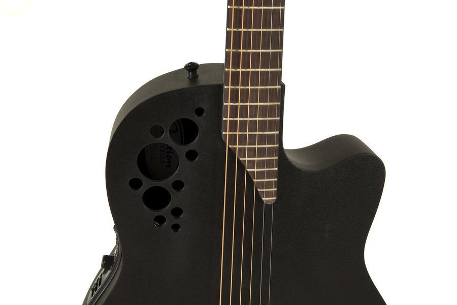 Электроакустическая гитара Ovation TX Elite 2078TX Deep Contour Cutaway Black Textured