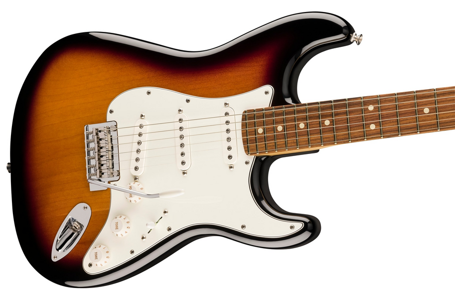 Електрогітара Fender Player Anniversary Stratocaster MN 2-color Sunburst (накладка грифа - Пао Ферро)