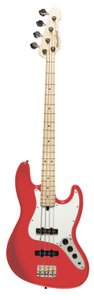 Бас-гітара Woodstock Standard J-Bass Fiesta Red