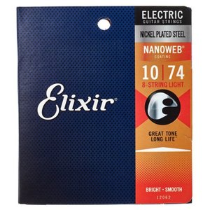 Набор струн для электрогитары Elixir EL NW L 8 strings