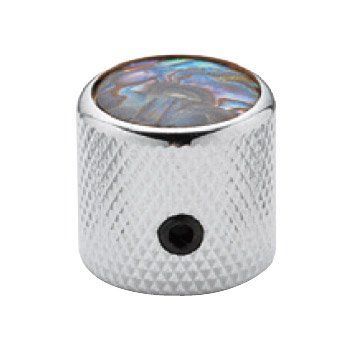 Ручка для потенціометра PAXPHIL NP031 CR DOME CONTROL KNOB PEARL (Chrome)