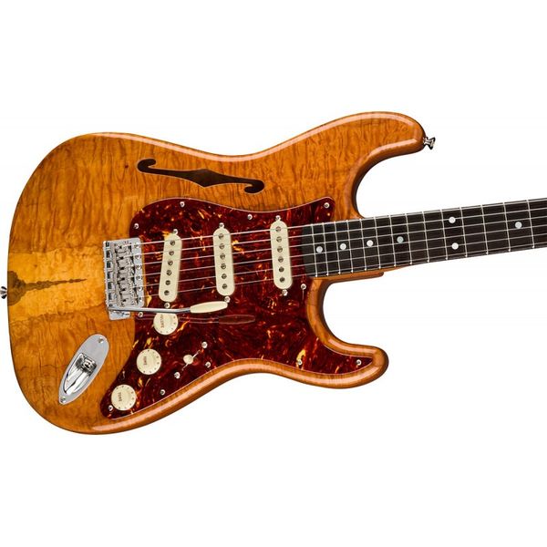 Електрогітара Fender Custom Shop Artisan Spalted Maple Thinline Strat NOS Custom Built