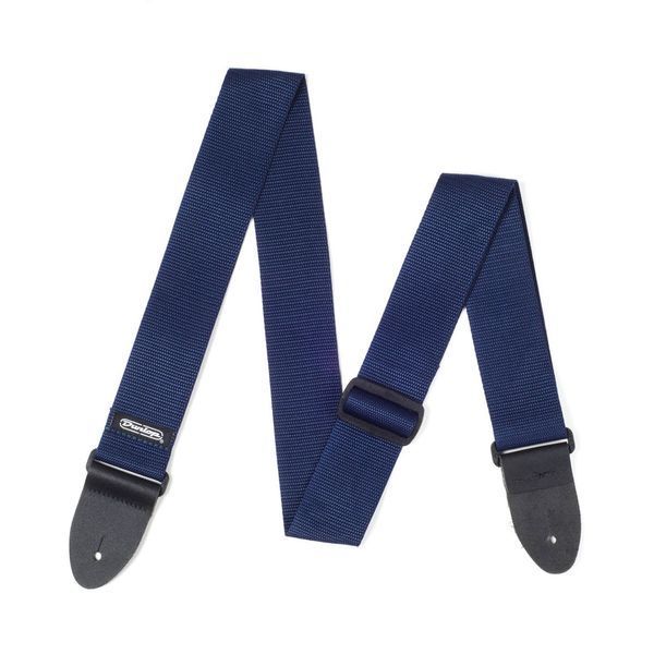 Ремінь гітарний DUNLOP D0701NV POLY NAVY STRAP