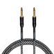 Кабель інструментальний Cascha CCP-G2SBK6 (Professional Line Guitar Cable, Tweed Black, 6 м) - фото 1