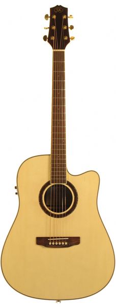 Акустическая гитара SX DG200CE+/NA