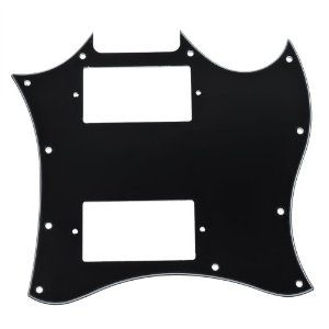 Пикгард-панель PAXPHIL M7 PICKGUARD FOR SG-Style Guitar (Black)