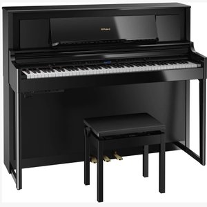 Цифрове фортепіано Roland LX706 Чорне поліроване
