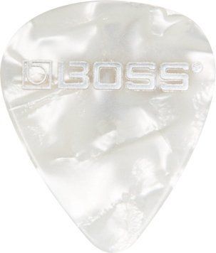 Медіатори Boss BPK-72-WH Celluloid Pick Heavy White Pearl 72 Pack