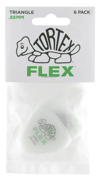 Набор медиаторов Dunlop Tortex Flex Triangle Pick .88mm