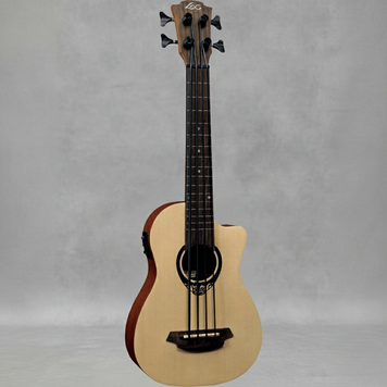 Электроакустическая мини бас-гитара Lag Tiki Guitar 150 TKB150FCE с чехлом