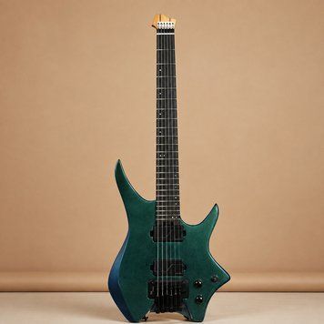 Электрогитара HILS HN6 G/CG (Gloss Cosmic Green Chameleon)
