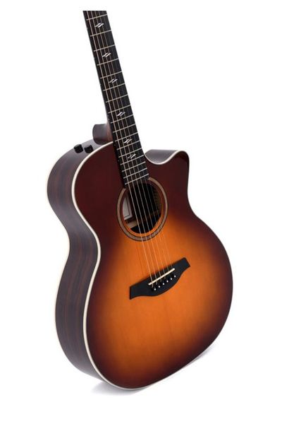 Акустическая гитара Sigma GTCE-2-SB + (Fishman Flex)