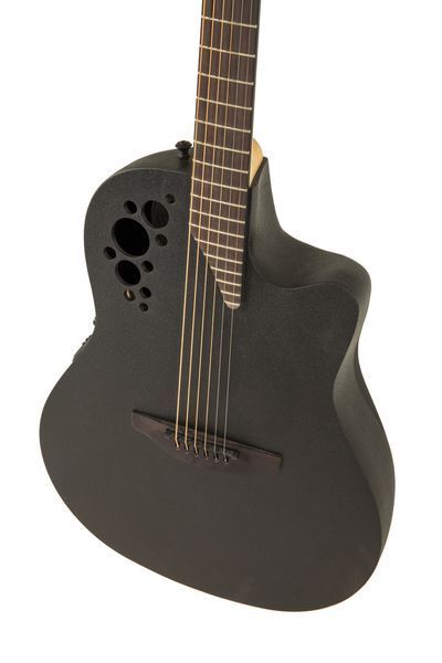 Электроакустическая гитара Ovation TX Elite 1778TX Mid Cutaway Black Textured