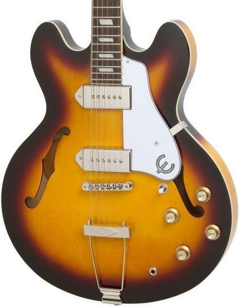 Напівакустична електрогітара EPIPHONE Casino Vint. Sunburst Ch Hdwe