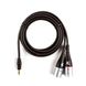 Кабель D'ADDARIO PW-MPXLR-06 Custom Series 1/8” to Dual XLR Audio Cable (1.8m) - фото 1