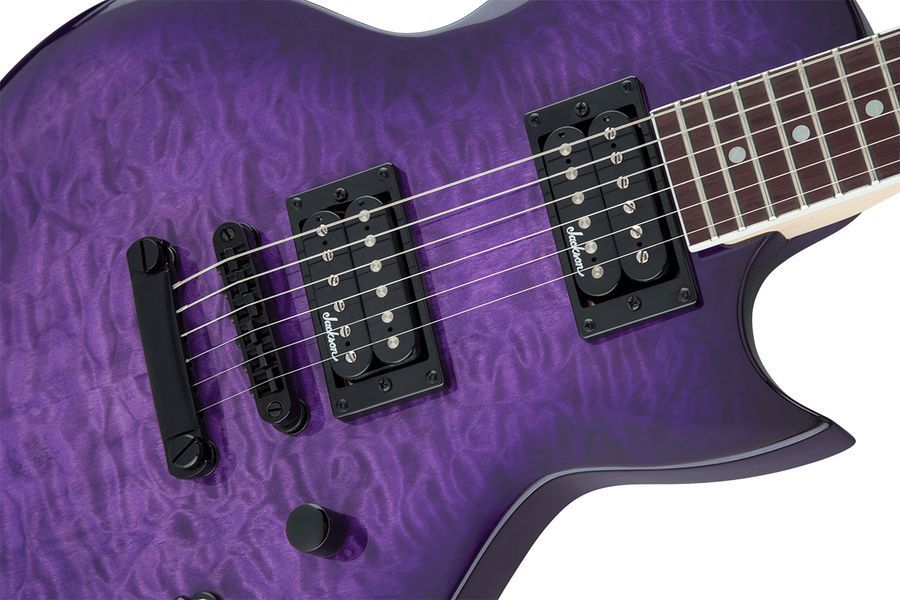 Электрогитара JACKSON JS SERIES MONARKH SC JS22Q TRANSPARENT PURPLE BURST