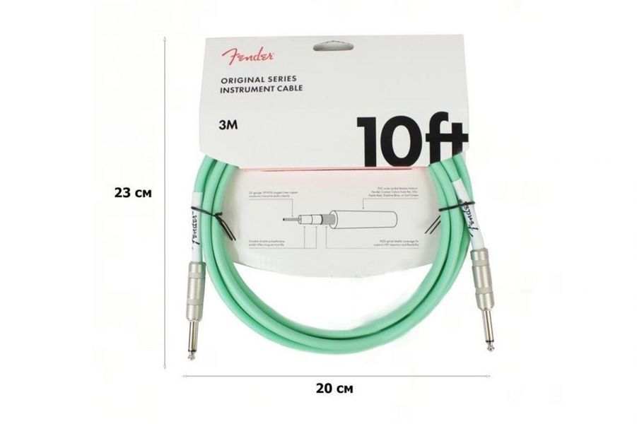 Кабель инструментальный Fender Cable Original Series 10' SFG