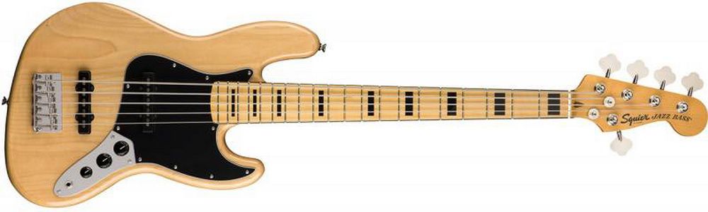 Басс-гитара SQUIER by FENDER CLASSIC VIBE '70s JAZZ BASS V MN NATURAL