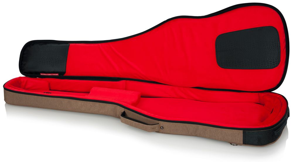 Чехол для гитары GATOR GT-BASS-TAN TRANSIT SERIES Bass Guitar Bag