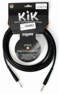 Кабель інструментальний KLOTZ KIK INSTRUMENT CABLE BLACK 4.5 M