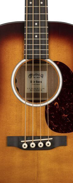 Электроакустическая бас-гитара Martin DJR-10E Bass Burst