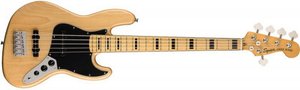 Бас-гітара SQUIER by FENDER CLASSIC VIBE '70s JAZZ BASS V MN NATURAL