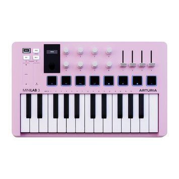 MIDI-клавіатура Arturia MiniLab 3 (Rose Quartz)
