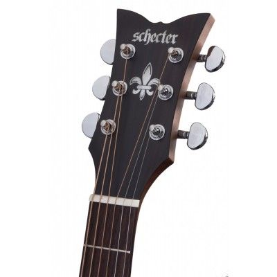 Акустическая гитара Schecter Deluxe Acoustic SSTBLK