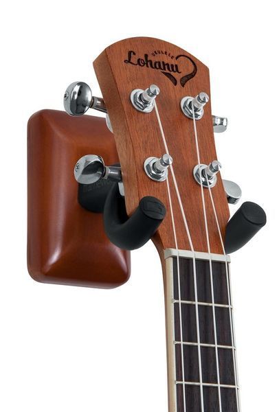 Стойка Gator Frameworks GFW-UKE-HNGRMHG Wall Mount Ukulele/Mandolin Hanger (Mahogany)