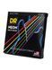 Струни для електрогітари DR Strings Neon Multi-Color Electric - Medium (10-46) - фото 2