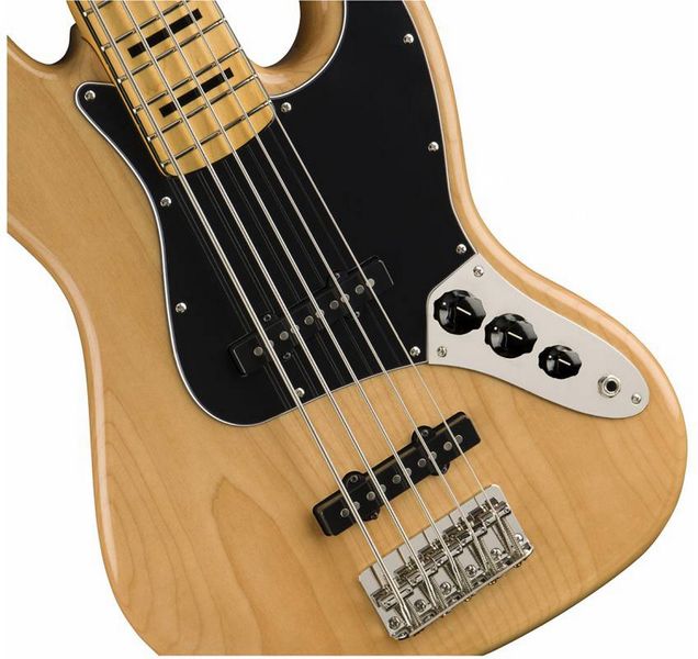 Бас-гітара SQUIER by FENDER CLASSIC VIBE '70s JAZZ BASS V MN NATURAL